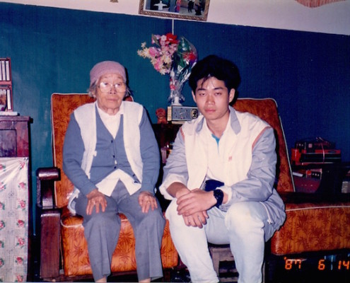 Master Tse and Grandmaster Yang Meijun